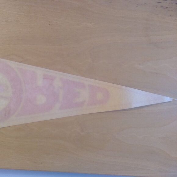 Vintage 60s Boston Red Sox MLB Pennant Flag - Picture 7 of 7